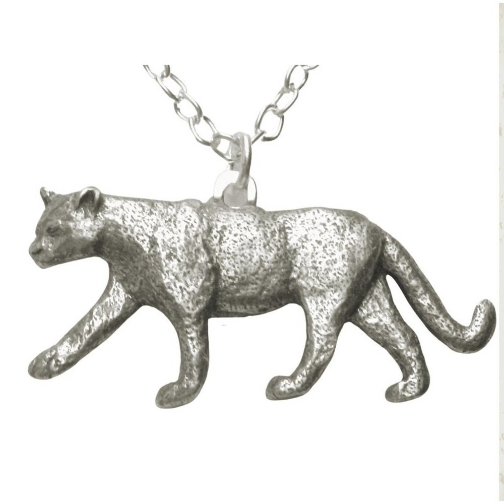 Mountain lion necklace 1366